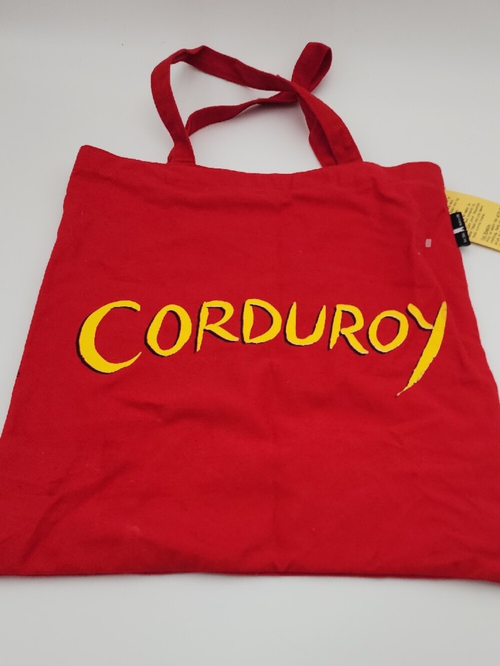 Red Out Of Print Canvas Tote Bag - Picture 3 of 4